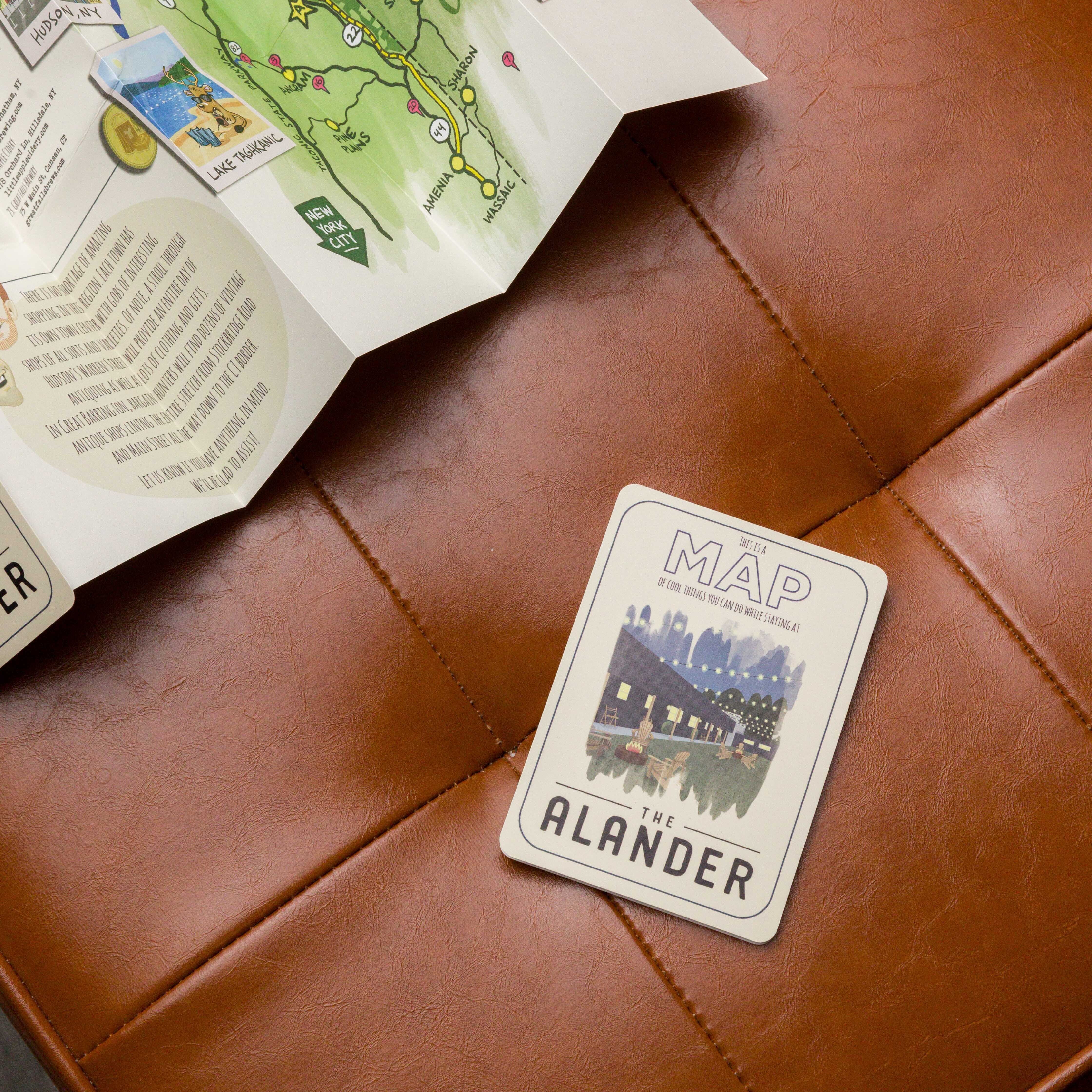 hotel property Pocket Map for The Alander