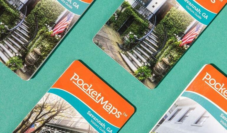 Savannah PocketMaps – B&B Guest Edition Savannah PocketMaps – B&B Guest Edition